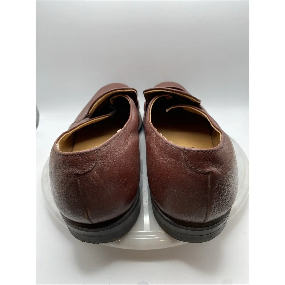 Leather Classics Slip On Loafers  Dress Shoes Neolite Heels USA  Mens Size 14 D